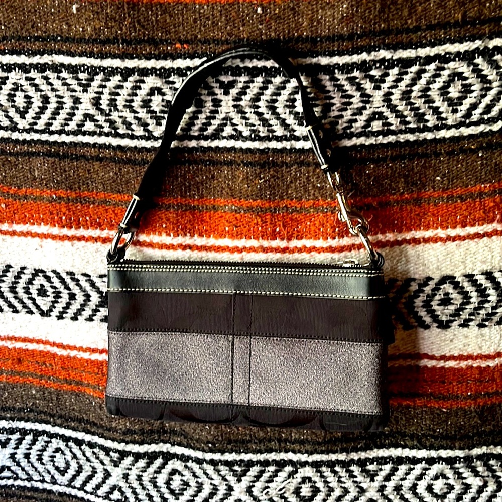 Small black Coach bag